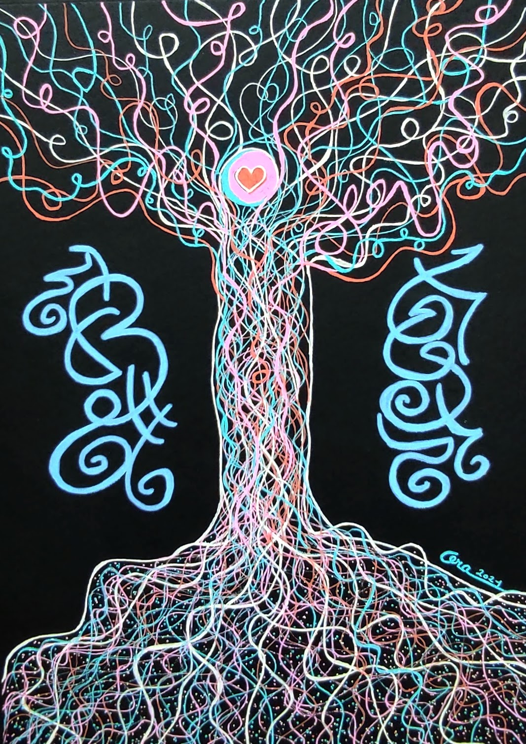 Carte Tree of Heart